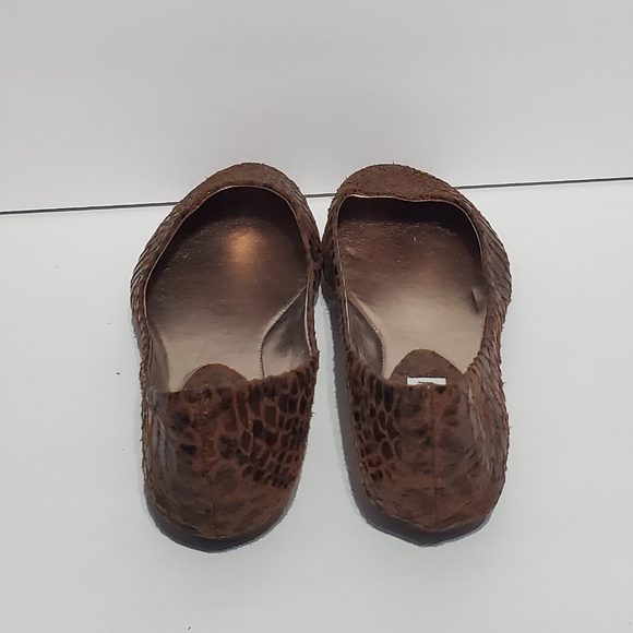 Steve Madden Heaven Snake Print Flats - Picture 3 of 5